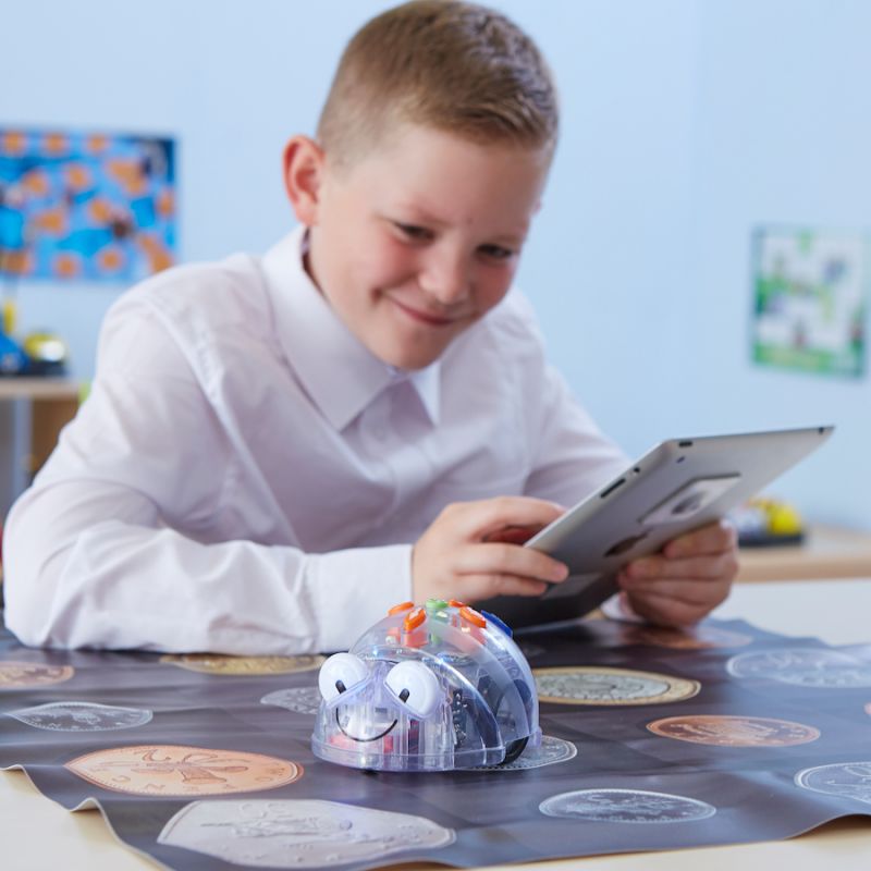 Robotų "Bee-bot" ir "Blue-bot" komplektas
