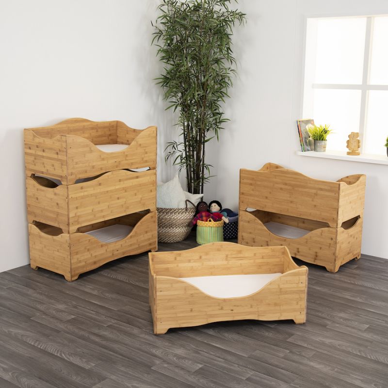 Bambukinė "Eco" lova (viengulė)