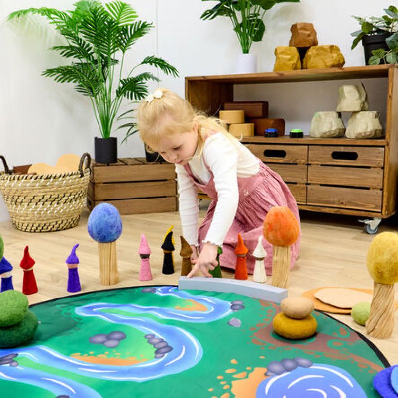 Interaktyvus garsinis žaidimo kilimėlis „Miškas“ 