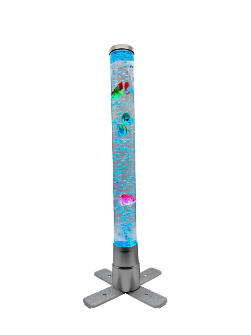 Burbulų vamzdis su žuvytėmis (60 cm)