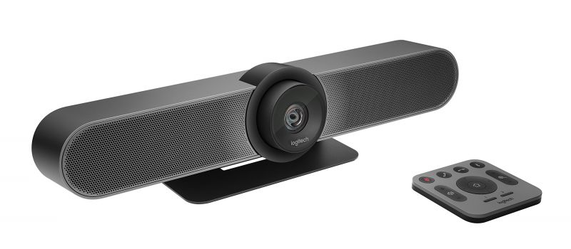 Hibridinio ugdymo komplektas „Logitech MeetUp“ su stovu