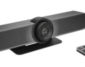 Hibridinio ugdymo komplektas „Logitech MeetUp“ su stovu