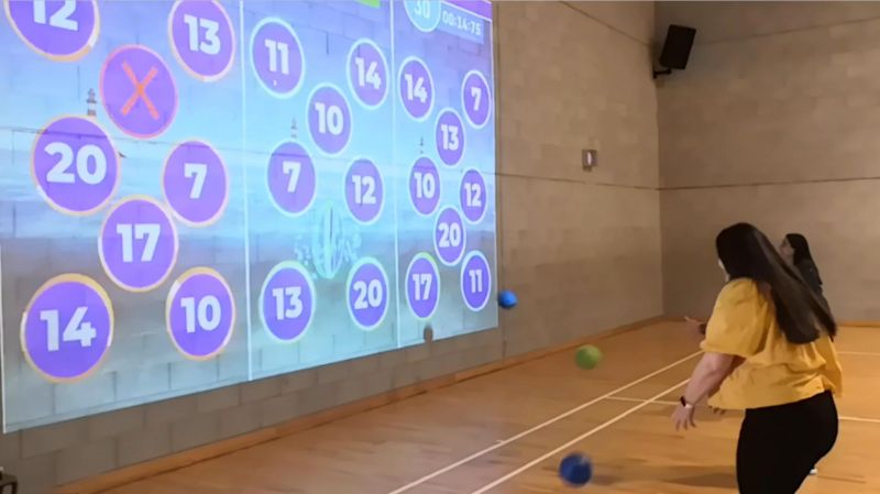 iSportsWall mobili interaktyvi siena 