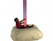 Vidutinysis minkštasis burbulų vamzdžio pagrindas