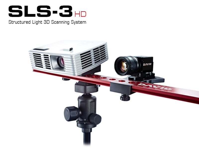 David SLS-3 strukūrinis šviesos skeneris