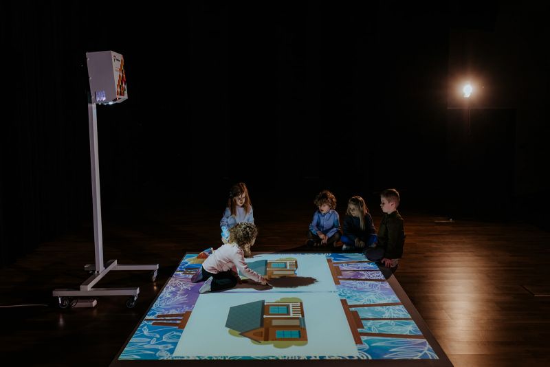 Interaktyvios grindys "Funfloor Mobile"