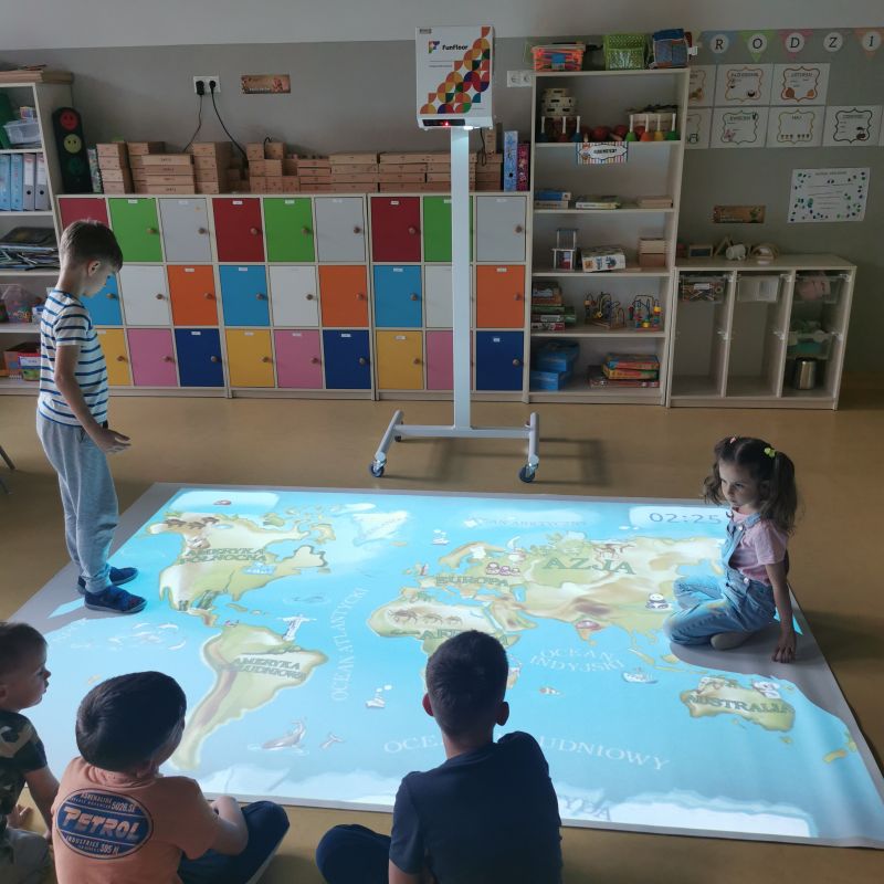 Interaktyvios grindys "Funfloor Mobile"