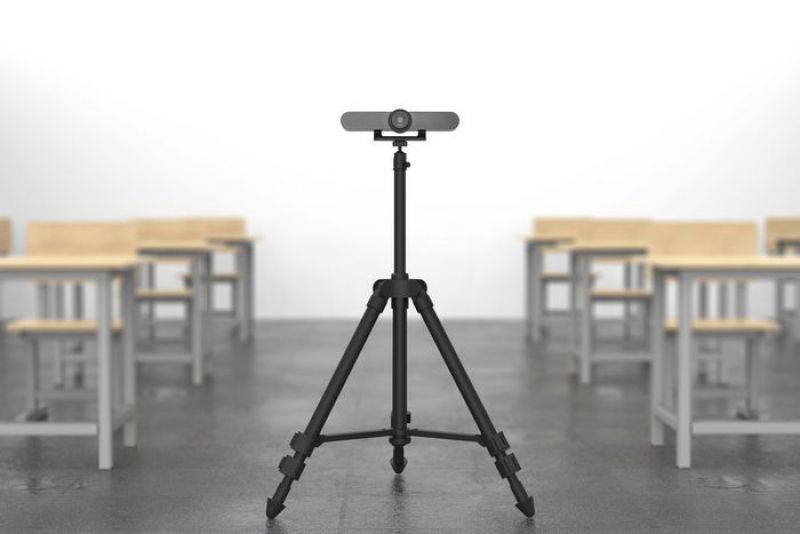 Hibridinio ugdymo komplektas „Logitech MeetUp“ su stovu