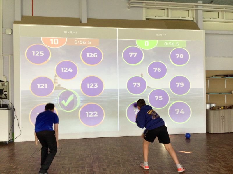 iSportsWall mobili interaktyvi siena 