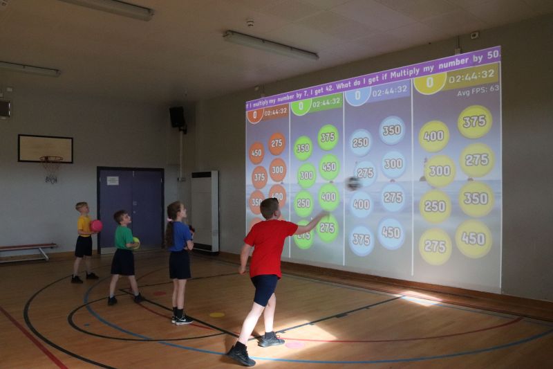 iSportsWall interaktyvi siena