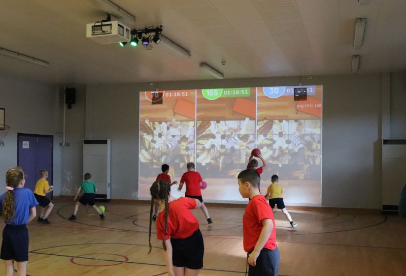 iSportsWall interaktyvi siena
