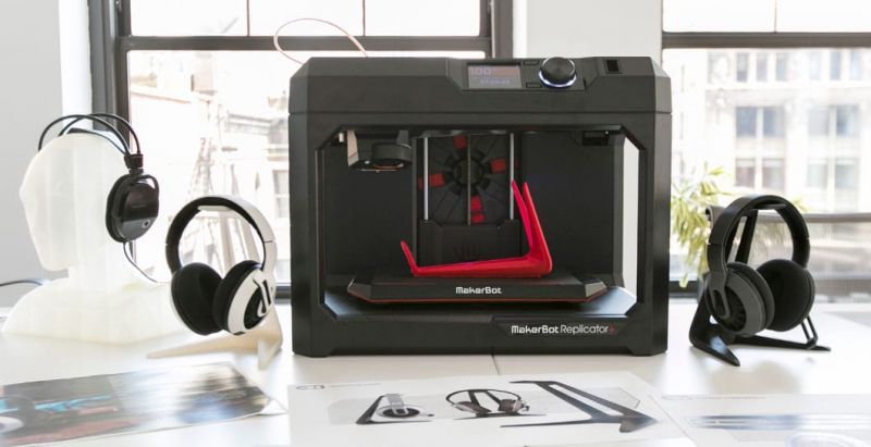 Makerbot Replicator+ 3D spausdintuvas (DEMO)
