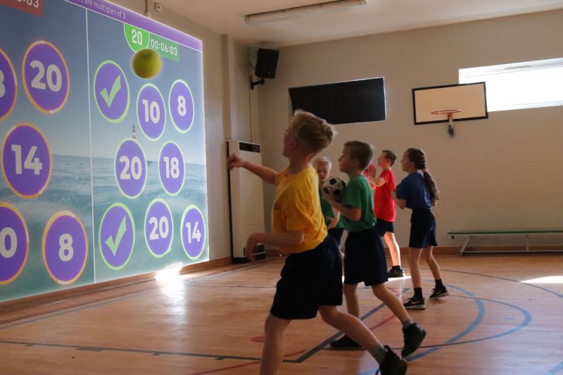 iSportsWall mobili interaktyvi siena 