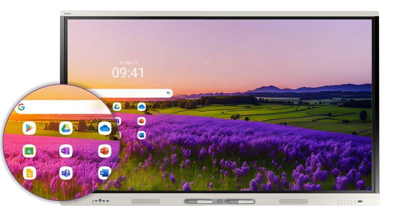 Interaktyvus ekranas SMART MX Plus - 75"