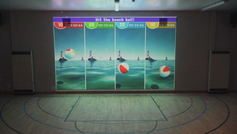 iSportsWall interaktyvi siena