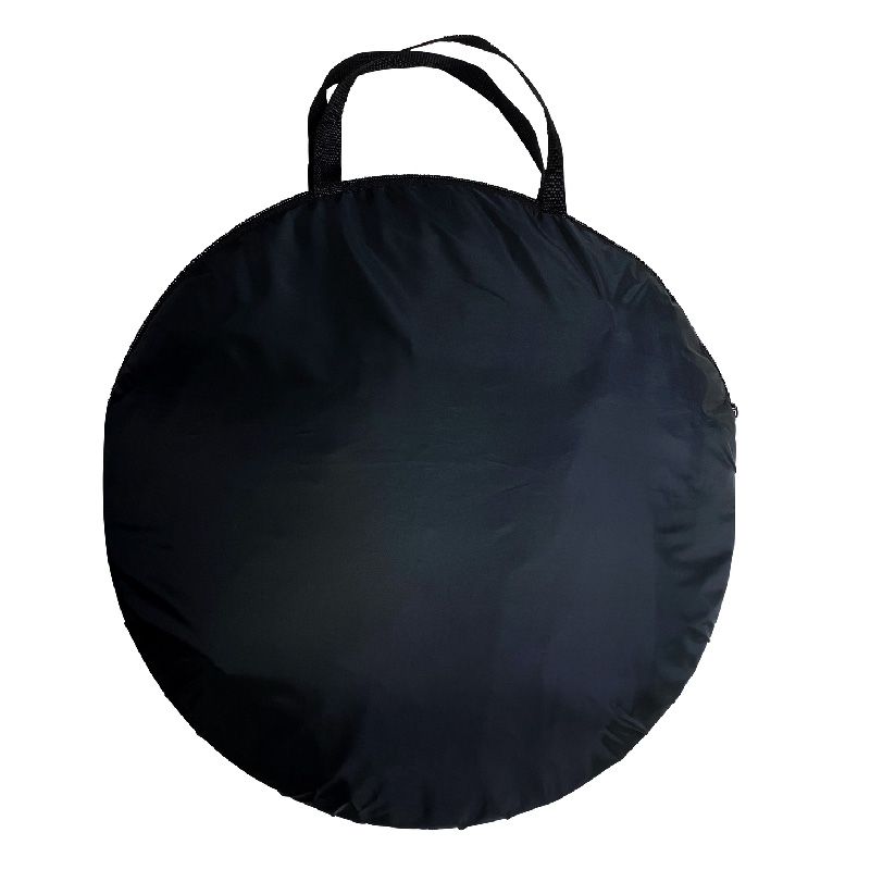 Juoda sensorinė išskleidžiama palapinė su dėklu (105 cm)