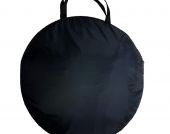 Juoda sensorinė išskleidžiama palapinė su dėklu (105 cm)