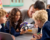 LEGO® Education informatikos ir dirbtinio intelekto (DI) rinkinys (3-5)
