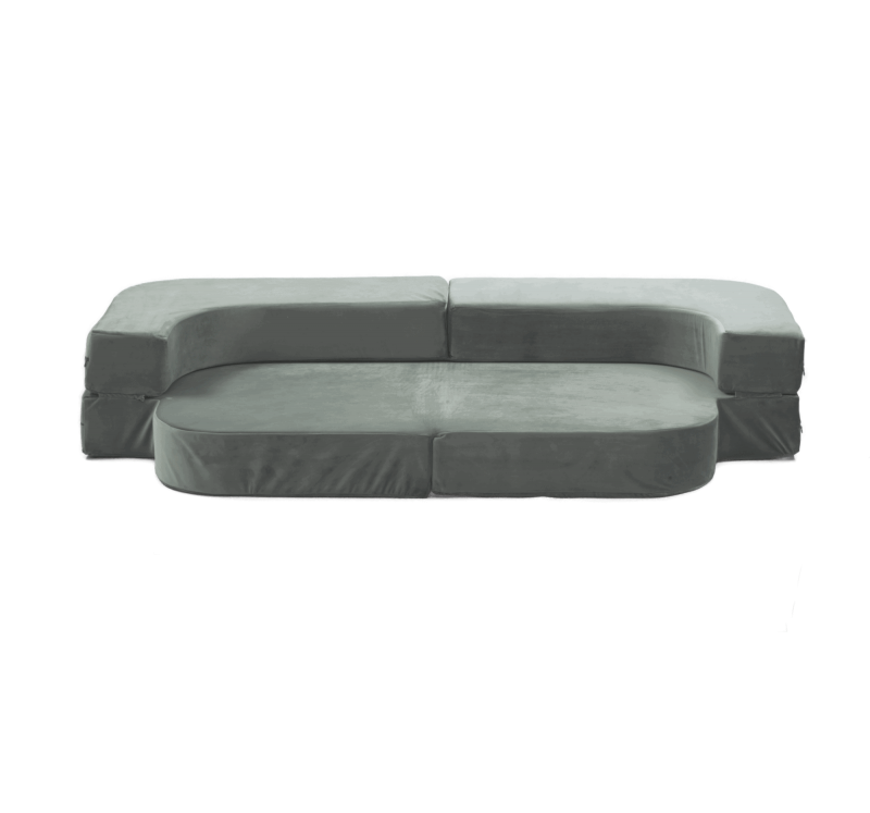 Sofa – lova (pilkos spalvos)