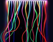UV veidrodis su šviečiančiais pluoštais